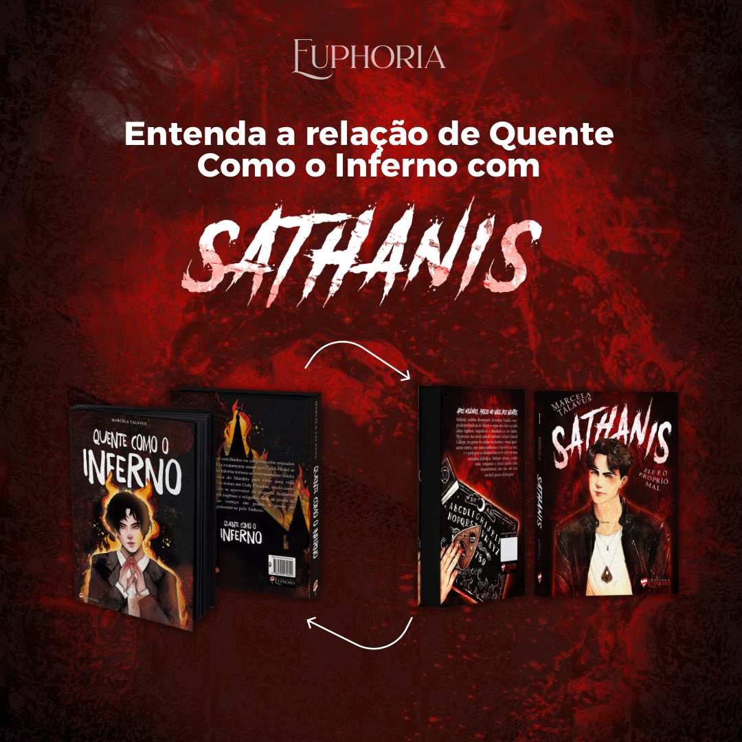 editoraeuphoria's tweet photo. Ainda com dúvidas? 🧐Vem melhor a relação de Sathanis e Quente Como o Inferno 📚 https://t.co/6LWsJKc9MF