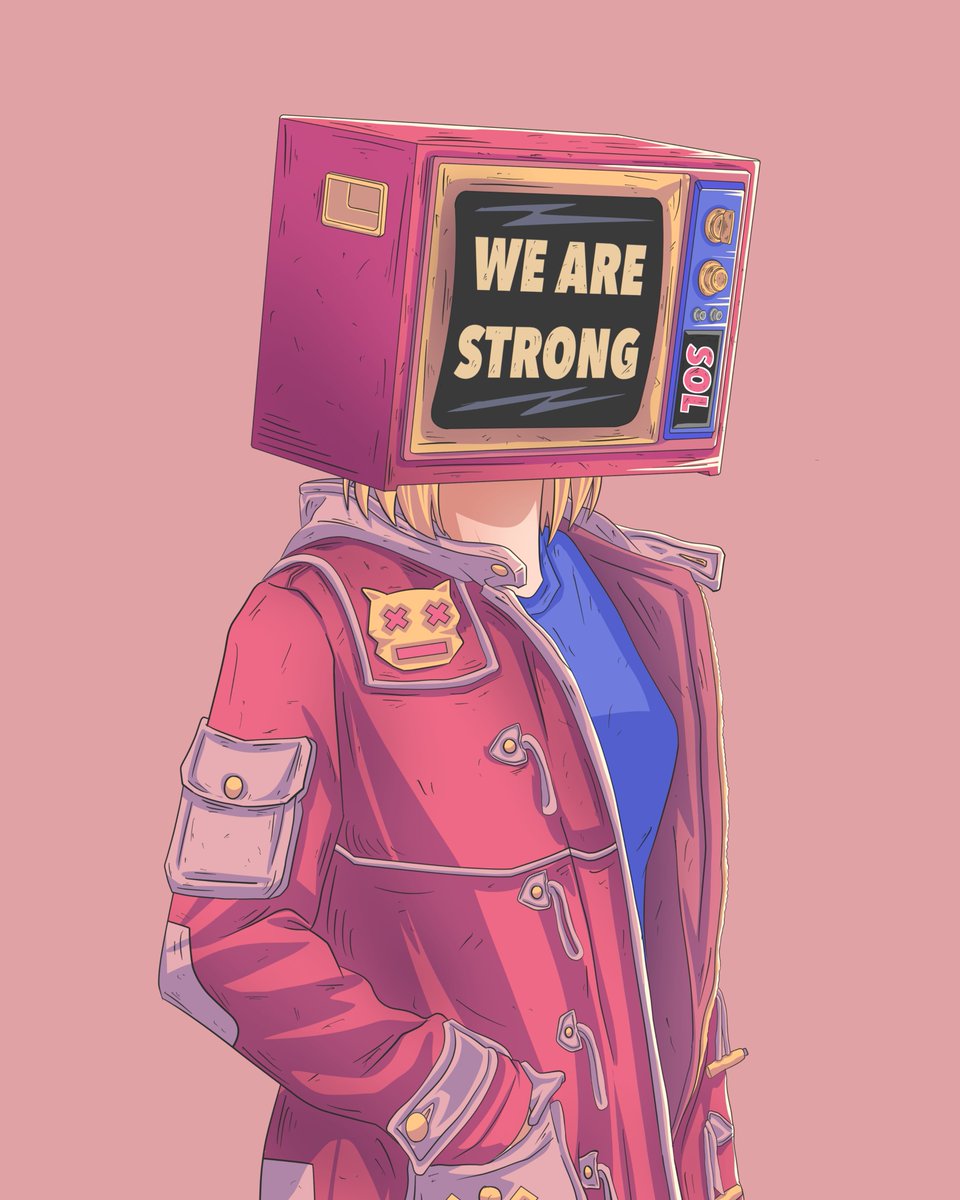 nifranif_'s tweet image. New drop on @formfunction! 📺

NFRN #11 
1/1 character illustration | 4000 x 5000 px 
Reserve price: 0.3 $SOL 

Likes and retweets are highly appreciated 💛

Link below🔻

#NFTs #NFTCommunity #NFTCollector #pfp #SOL #Solana #SolanaNFTs #formfunction #analogtv