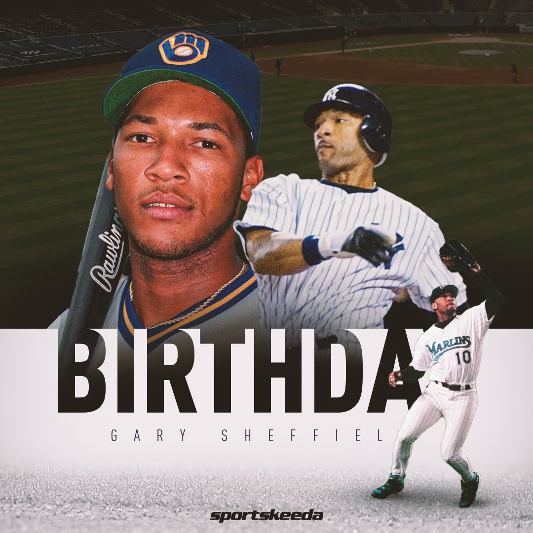 Happy Birthday to Gary Sheffield!!    1997 World Series Champion 9x All-Star 5x Silver Slugger Batting Title 