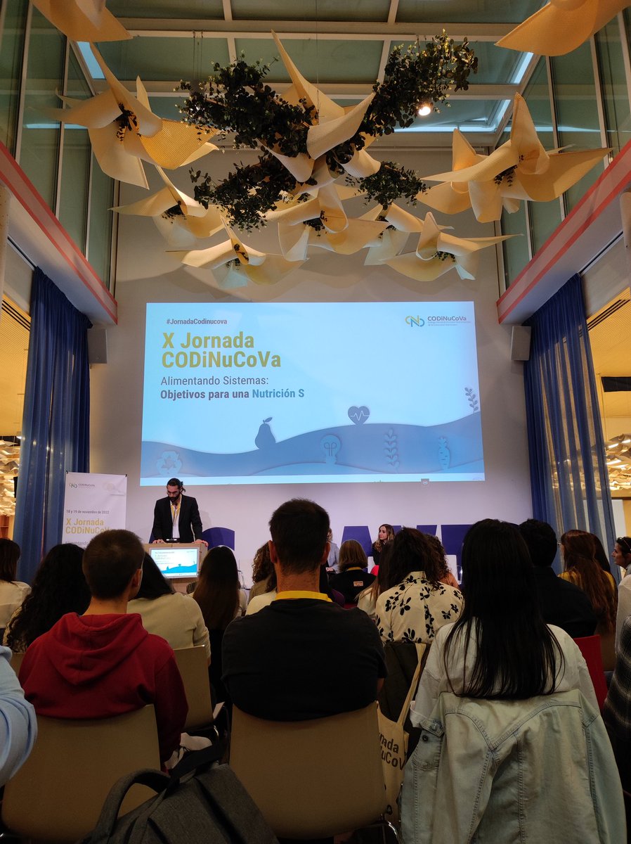 Acompañamos a <a href="/codinucova/">CODiNuCoVa</a> en su X Jornada, Alimentando Sistemas: Objetivos para una Nutrición S.

Enhorabuena por el trabajo realizado durante estos meses de organización y adelante a disfrutar del evento. Un placer volver a compartir los espacios con las dietista-nutricionistas.