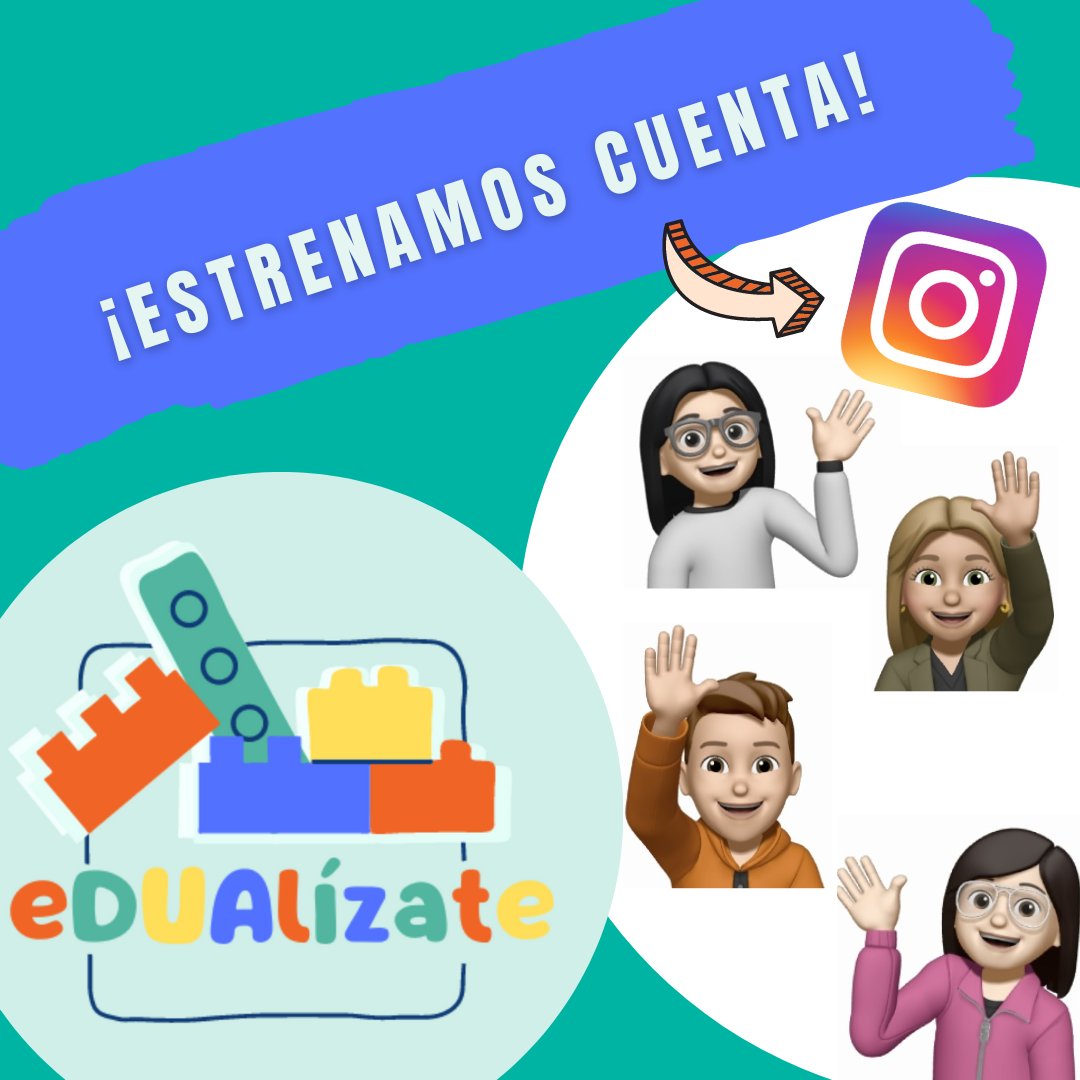 eDUAlizate's tweet photo. Estamos de inauguración! Corre a seguirnos en instagram 😜 @eDUAlizate https://t.co/ThoaGe1Cdn