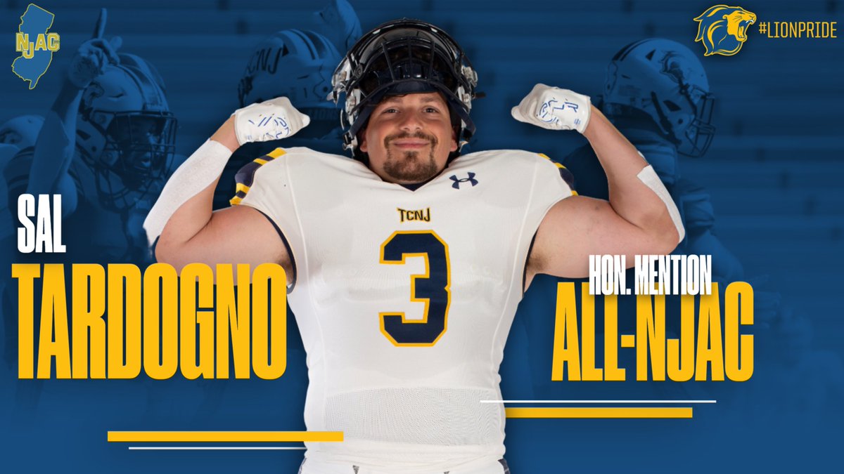 And congrats to TJ and Sal for receiving All-NJAC honorable mention!