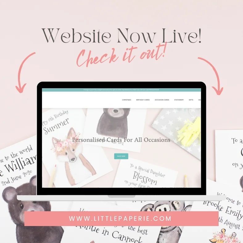 Little_Paperie's tweet photo. Have you missed us??!! Well finally we are back!! Our brand new website we've been working on with the super lovely @lisa_king_design is now live!

Grab yourself a few Christmas bargains 🎄 and shop with us from the comfort of your sofa. Anything you … https://t.co/TXRtbjtDhT https://t.co/jsoO4b2QDP