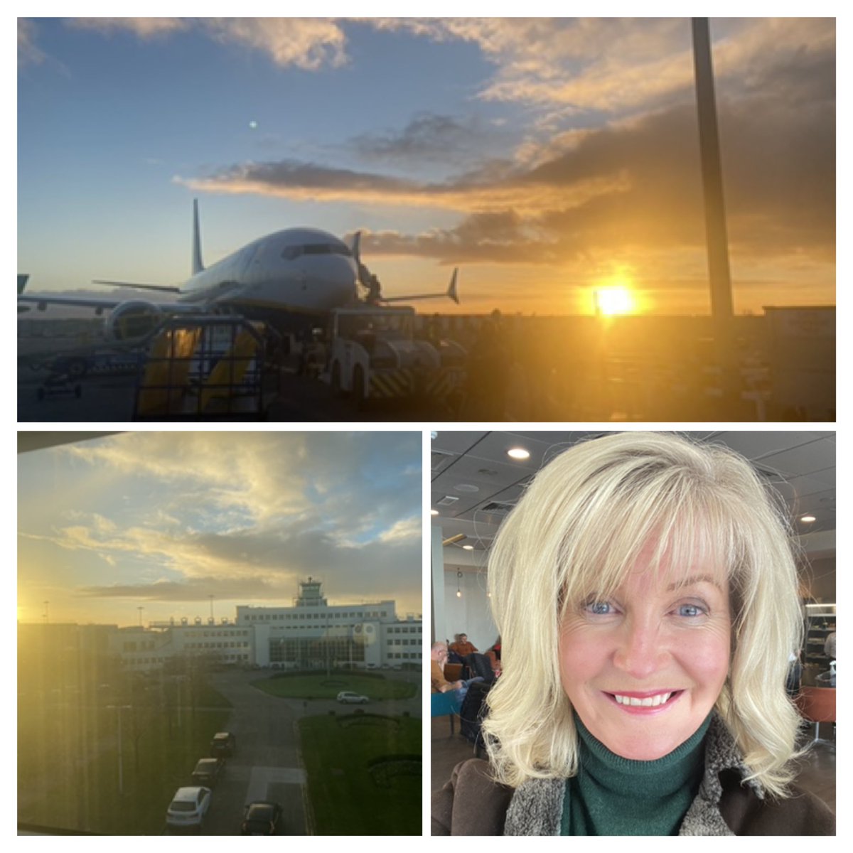 DeirdreGiblin1's tweet photo. After a busy week Iโm delighted to be getting on a plane (& then a few trains) to go & see my daughter in #Groningen. My only steps today have been in the airport but Iโm sure Iโll clock up a few more by the time I arrive at my final destination around midnight #100daysofwalking https://t.co/UotiJRaaHX