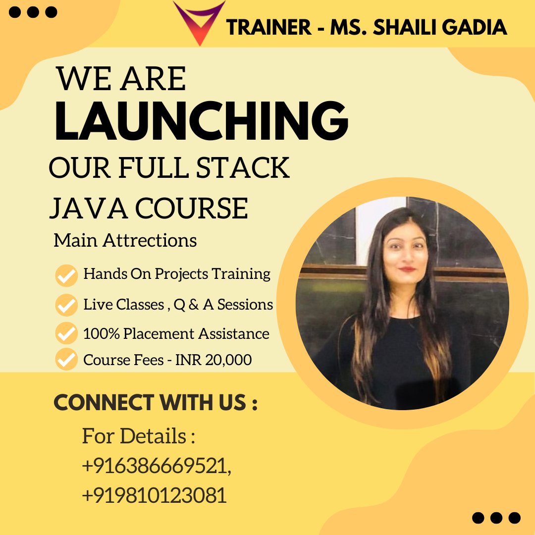 virtueevarsity's tweet image. We are fully ready to launch our online Full Stack Java Course.
virtueevarsity.com
.
.
#jobready #javacourse #onlinejavacourse #virtueevarsity #launchingsoon #onlinelearning #onlinelearningplatform #javadeveloperjobs #javafreshers #placementassistance