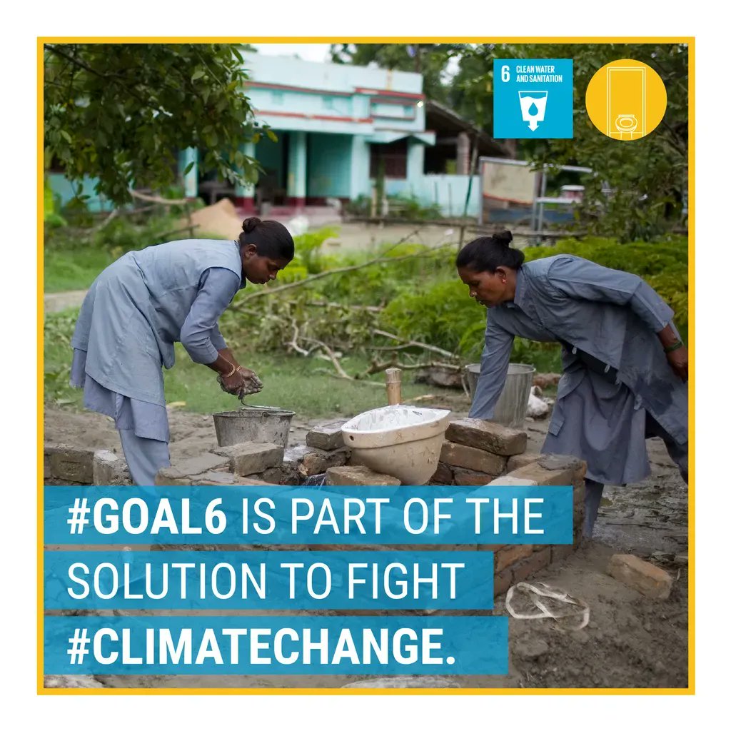 Human waste is ‘brown gold’. We must safely process it so we capture gases and recover water, nutrients and energy - putting sanitation at the heart of the circular economy. buff.ly/3zpqZN7 
#WaterAction #ClimateChange #Goal6 #COP27 #WorldToiletDay