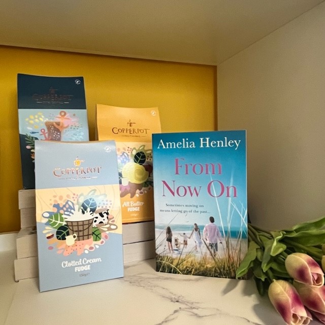 HQstories's tweet photo. We want to spread that Friday Feeling with you; so we've got three #FromNowOn bundles to giveaway! You could be getting your hands on a copy of 
@MsAmeliaHenley's book and some delicious Cornish fudge.

Like &amp; RT this post to be in with a chance to #win! 
https://t.co/BFa0ViNty4 https://t.co/VwBZSqIFnG