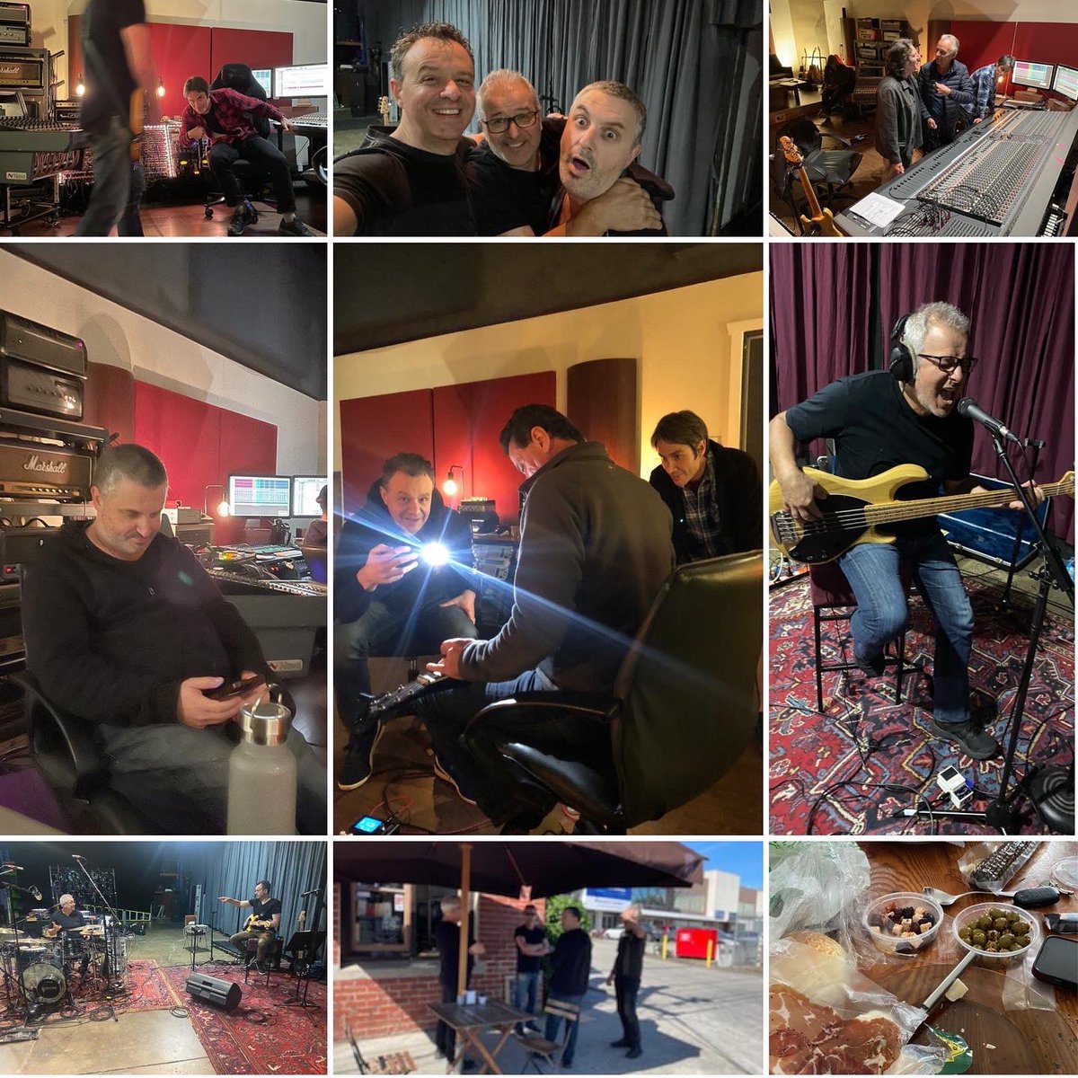 jacobsrunband's tweet photo. wrapping up week 2 recording with Dragan in full flight - and a selection of behind the scenes pics - a couple of days off and we’ll be back into it next week - have a great weekend 😊🙏🎶
#jacobsrun #jacobsrunband #recording #newalbum https://t.co/58S3MS6LjI