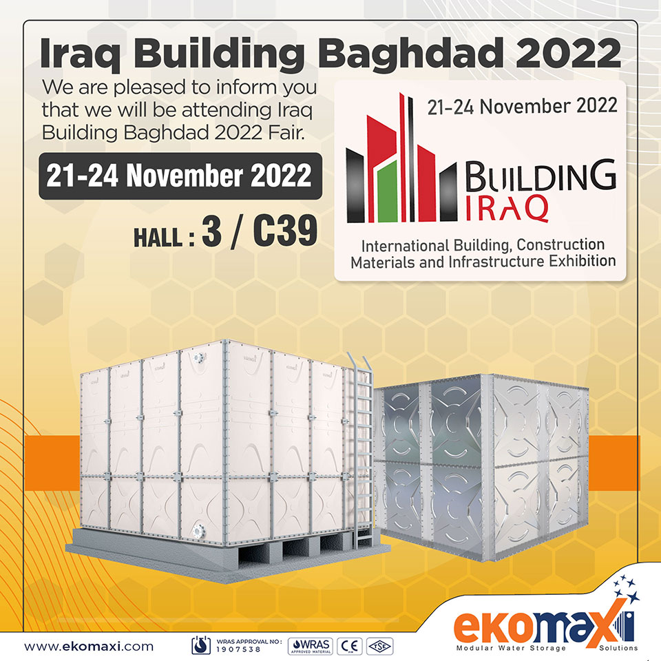 Ekomaxi1's tweet photo. Ekomaxi Modular Panel Water Tank Manufacturer from Turkiye, Turkey Supplier
#centralbankofiraq #watertank #paneltank #watertank #grpwatertank #constructiraq #iraq #Buildingiraq #erbil #baghdad #erbil #ConstructIraq #Basra #Duhok #Kirkuk #Mosul #iraqconstruction https://t.co/iZCOoixWVU