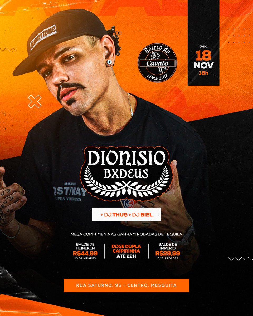 0102032023pp's tweet photo. É HOJEEEEEE !!!!
SEXTINHA ACÚSTICA NO CAVALO.. 🐎
 
APROVEITEM AS PROMOÇÕES
(Valor da cerveja válido p noite toda)

📍 SATURNO, 95 (CENTRO)

CHEGUEM CEDO!!! https://t.co/NXFfLHMlFr