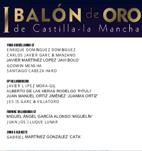 Ascensos a Tercera División y Nominado a balón de Oro de Castilla la Mancha ✌️🔥😜 <a href="/KingsLeague/">Kings League Spain</a> Espero la oportunidad 💪💯