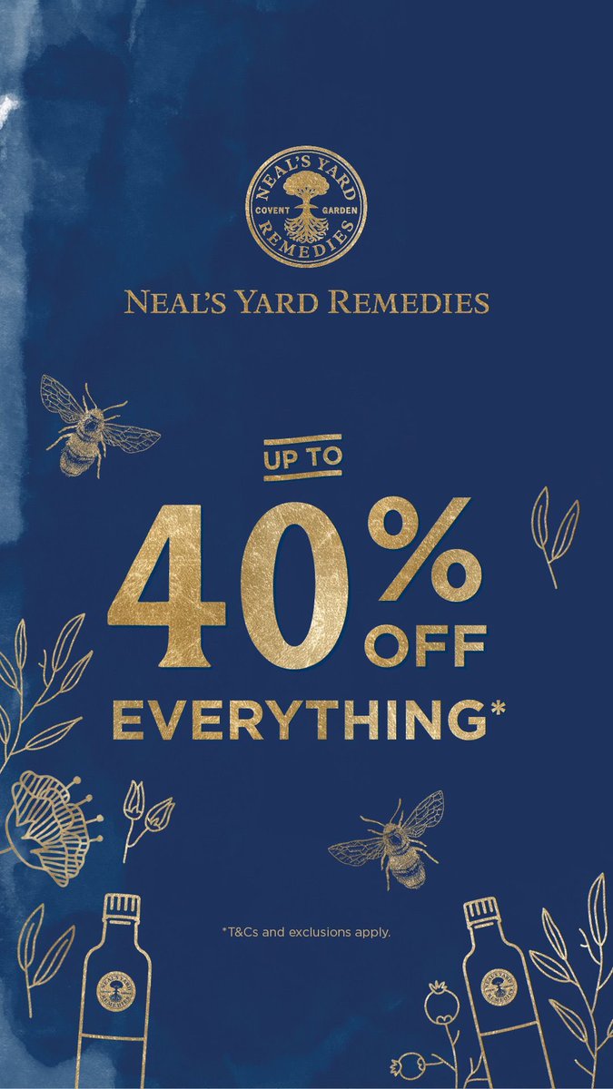 🌟 It’s Black Friday! 🌟

Get ahead with your Christmas shopping and get some bargains! 

Please go to my Neal’s Yard page: uk.nyrorganic.com/shop/naomimaggs

Happy shopping!