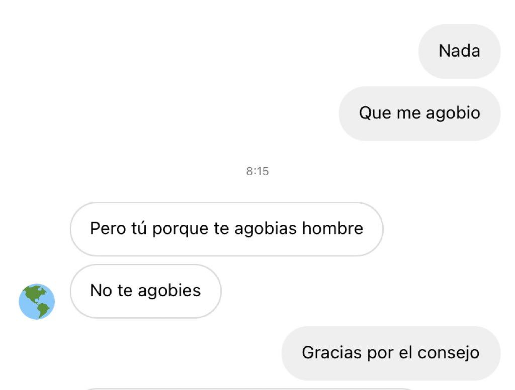 Conversación promedio con un hombre