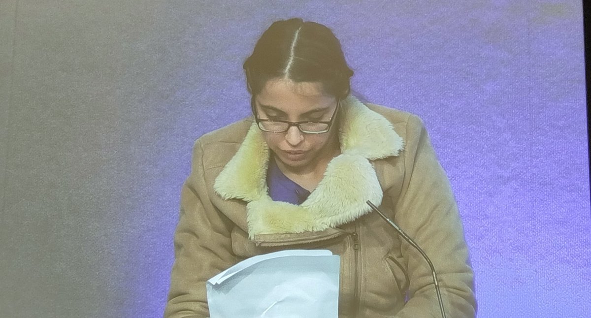 🎙️@NujeenMustafa This is a reminder for everyone that when civilians are bombed it’s not only their lives, cities &homes that are lost but also their future 
I hope that this declaration will not be just a piece of paper –but will be the beginning of a real change!🌹
#EWIPADublin