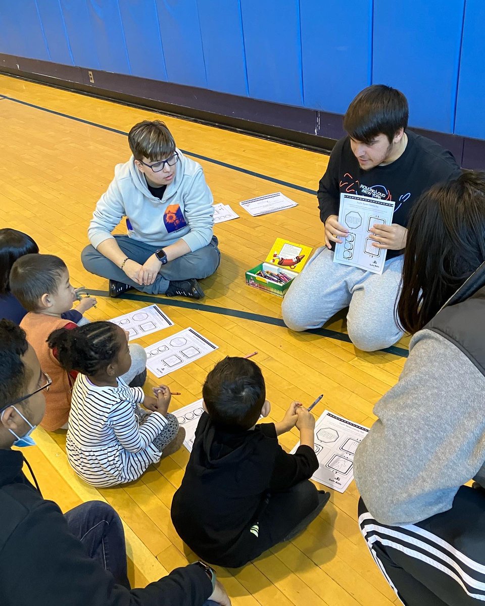 KeanPhysEd's tweet photo. HED 3533 Curriculum of Health Education students teach about the environment, hygiene/germs, safety, and healthy friendships health lessons to the preschool. #health #physicaleducationandhealth #keanuniversity #healtheducation https://t.co/P7TW64uF7I