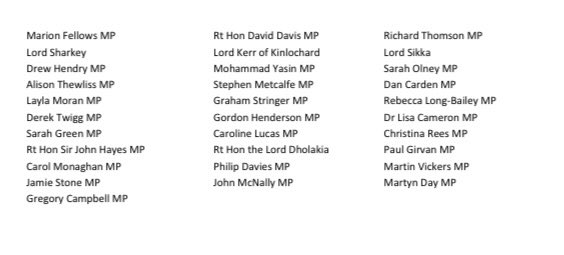 Over 50 Parliamentarians have so far signed this open letter to the Prime Minister <a href="/RishiSunak/">Rishi Sunak</a> <a href="/10DowningStreet/">UK Prime Minister</a> &amp; Chancellor <a href="/Jeremy_Hunt/">Sir Jeremy Hunt MP</a> urging them to agree a resolution to the unjust #LoanCharge &amp; avoid further suicides. 

End the #LoanChargeScandal

loanchargeappg.co.uk/wp-content/upl…