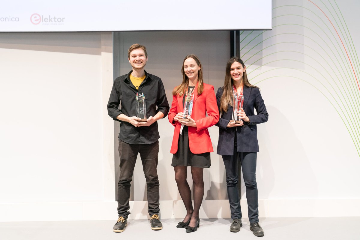 electronicaFair's tweet image. The Fast Forward winners have been announced – congratulations to the lucky winners! 👏
🥇 @wheel_me
🥈 @OpuloInc
🥉 Treesense
#electronicaFair @Elektor