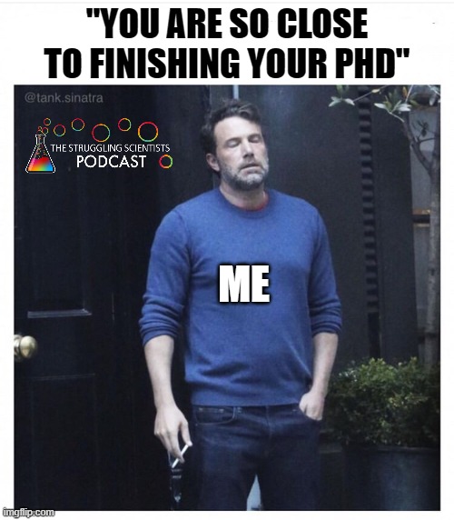 The Struggling Scientists Podcast (@thestrugglings4) on Twitter photo Just leave me alone 🙈
#academia #PhD #science #xp <a href="/OpenAcademics/">OpenAcademics</a> <a href="/AcademicChatter/">Academic Chatter™</a>
(You can follow us for more fun memes like this) Just leave me alone 🙈
#academia #PhD #science #xp <a href="/OpenAcademics/">OpenAcademics</a> <a href="/AcademicChatter/">Academic Chatter™</a>
(You can follow us for more fun memes like this)