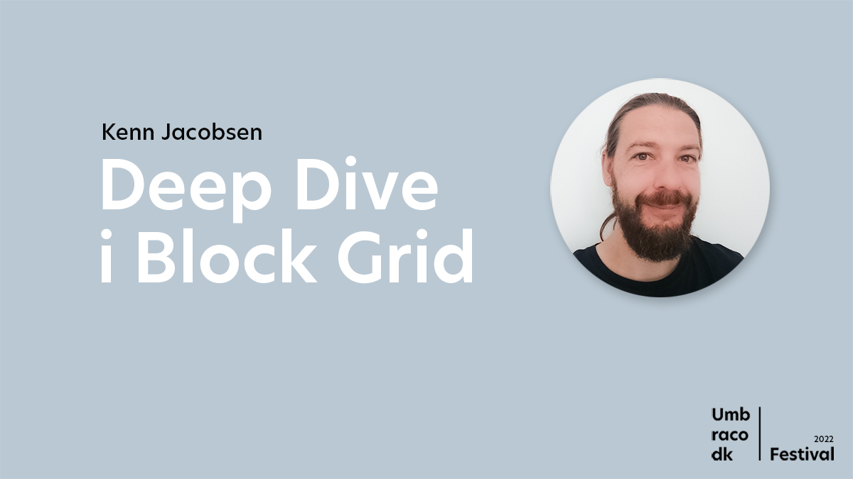 In less than a week we will join <a href="/KennJacobsen_DK/">Kenn Jacobsen ❤️🇺🇦</a> in a deep dive into the new block grid <a href="/Umbdkfest/">Umbraco DK Festival</a>. 
There will be plenty of demo and live coding – we can’t wait. See you soon!

kraftvaerk.com/da/umbraco-dk-…

#Umbraco #Umbdkfest