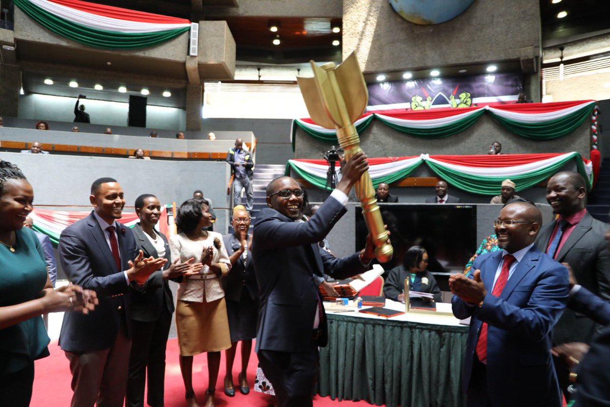 County Assemblies Forum appreciates the leadership and stewardship of Hon. Ndegwa Wahome, outgoing CAF Chairman and former Speaker Nyandarua County Assembly. CAF indeed sends him best wishes in his future endeavors <a href="/NdegwaWahomeJ/">𝘕𝘥𝘦𝘨𝘸𝘢 𝘞𝘢𝘩𝘰𝘮𝘦 𝘑, 𝘔𝘉𝘚.</a> <a href="/PhilemonSabulei/">Philemon Sabulei</a>