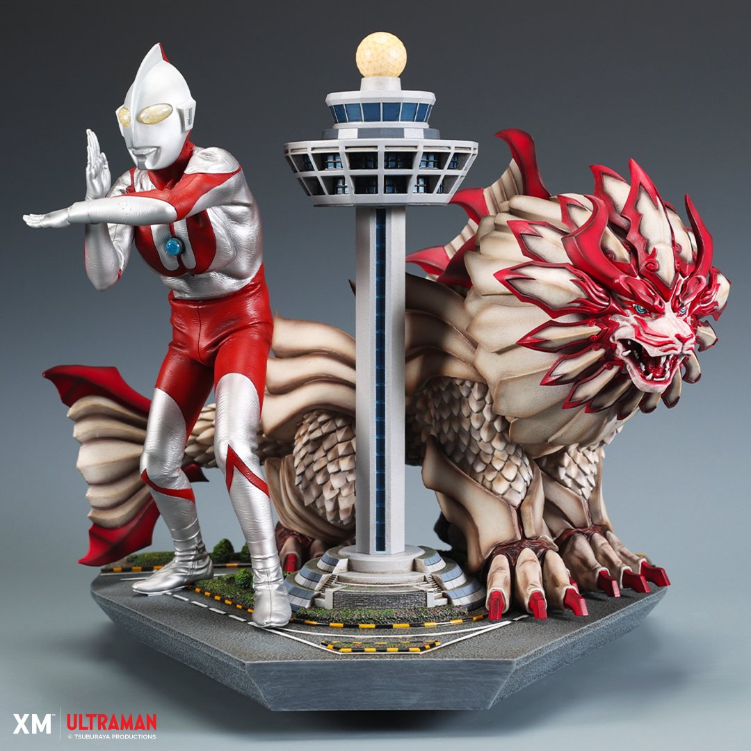 GHeroesEurope's tweet photo. PreOrder XM Ultraman and Merliger (Changi Airport) 30cm Diorama here with us in europe. Now open in our shop.

PO Ultraman and Merliger - English
https://t.co/ongq3o6SpL

PO Ultraman and Merliger - German
https://t.co/HFQYhW8UXm

#XMStudios #XMStudiosGH #Merliger #Ultraman https://t.co/ofeZ68CThW