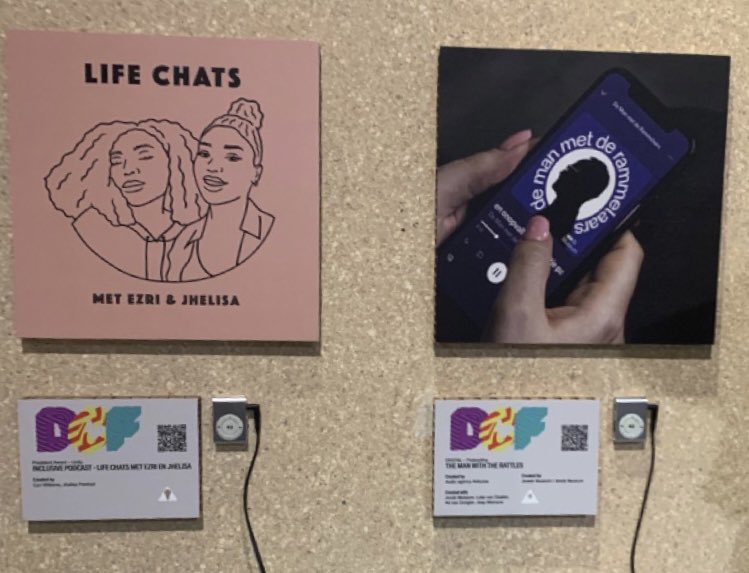 Nice. You can listen to our awarded podcasts at the Dutch Creativity Festival of @ADCN at The Social Hub Amsterdam City