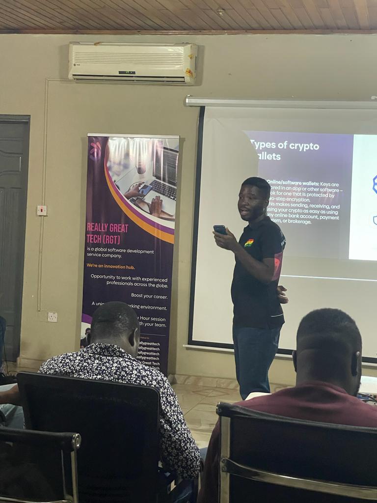 ReallyGreatTech's tweet photo. Every once in a while, a new technology, an old problem, and a big idea turn into an innovation.
Excerpts from yesterday's #Crypto101 meetup.
Yesterday was filled with "#Oohs and #Aahs" from the attendees.
#technology #innovation #reallygreattech https://t.co/RyBoOIrnKG