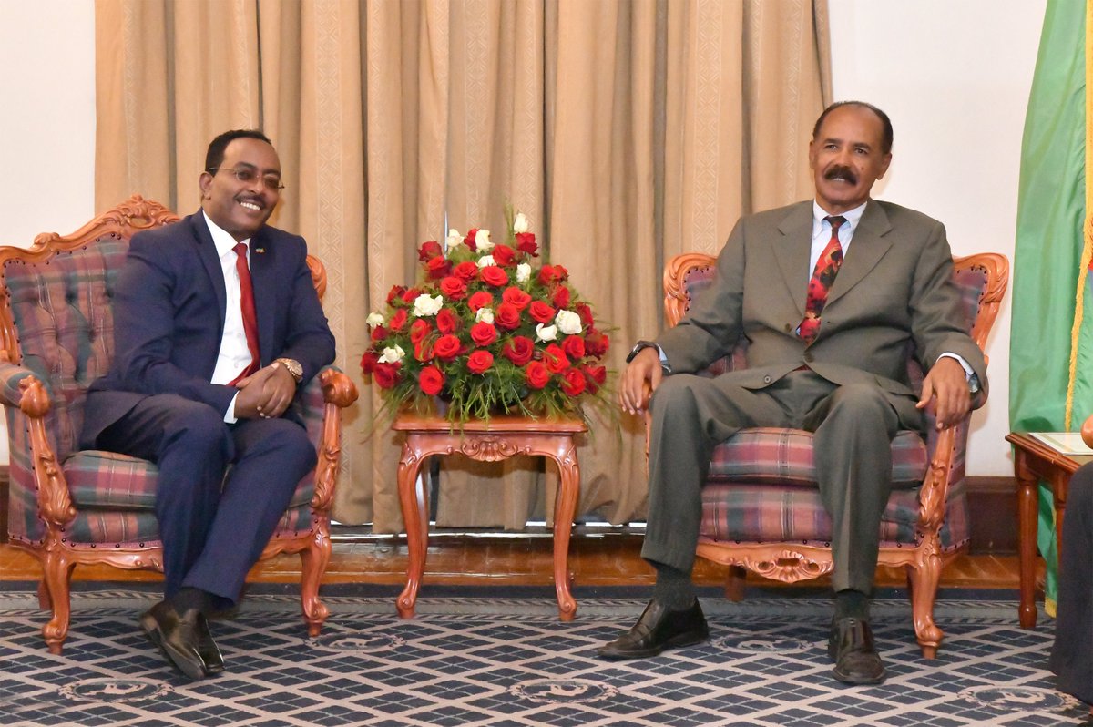 Sanpaulo888's tweet photo. Ambassador #RedwanHussein ሬድዋን ሑሴን National Security Affairs Advisor to the Prime Minister of Ethiopia.
He we’ll travel to #Asmara soon,
@RedwanHussien https://t.co/7F4HX3SgkV