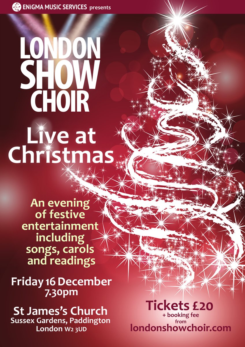 #flashbackfriday to our 2021 Live at Christmas concert in Paddington's St James's Church 🎄

BOOK NOW to enjoy this year's offering of traditional carols, Christmas readings and shimmering harmonies 🤩

#fbf #london #christmas #carols

📸 <a href="/2020Imagery/">2020Imagery</a>