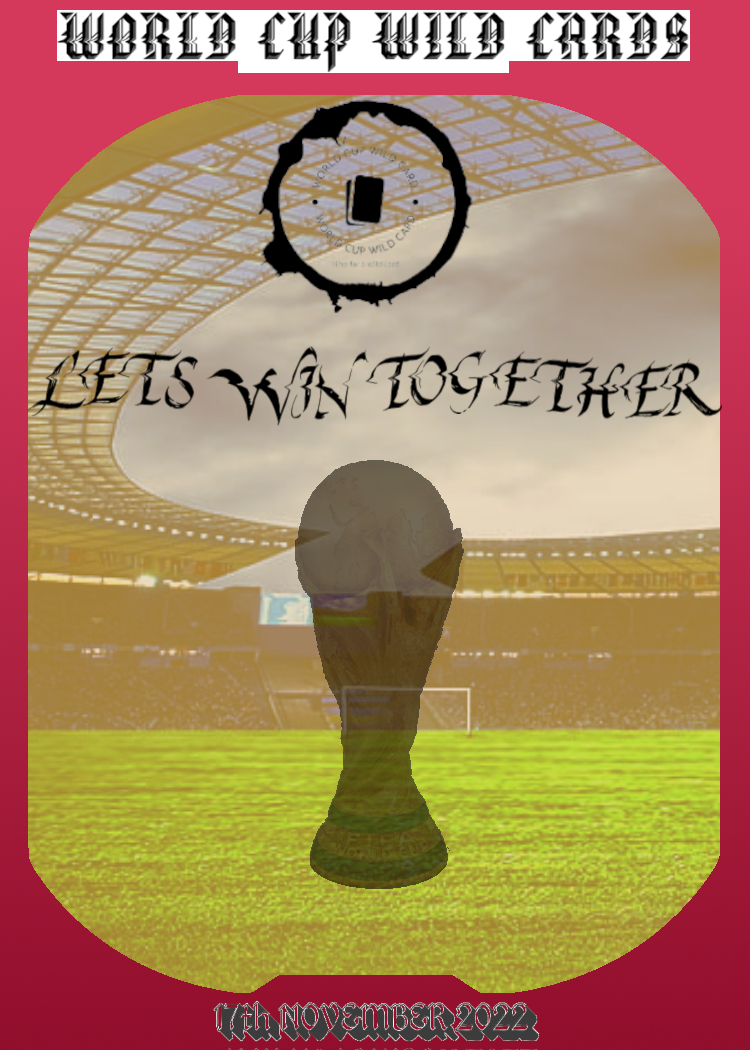 WorldCupWildCrd's tweet photo. Get your World Cup Wild Card now, available to mint for only 0.005 WETH.

Discover your nation and be in with a chance to win crypto prizes based on your teams performance

#FIFAWorldCupQatar2022 #NFT #NFTs #Qatar2022 #NFTCommmunity #nftcollector 

👇👇
https://t.co/n2IF5wmpXu https://t.co/5eXfYXcD2L