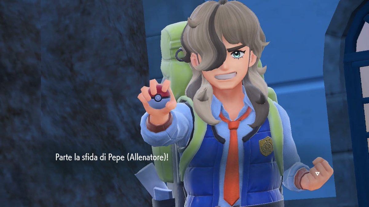 PistilliAndrea's tweet photo. Addirittura il cameo di @Link4Universe in #PokemonScarlet https://t.co/KtNXKhoLFu