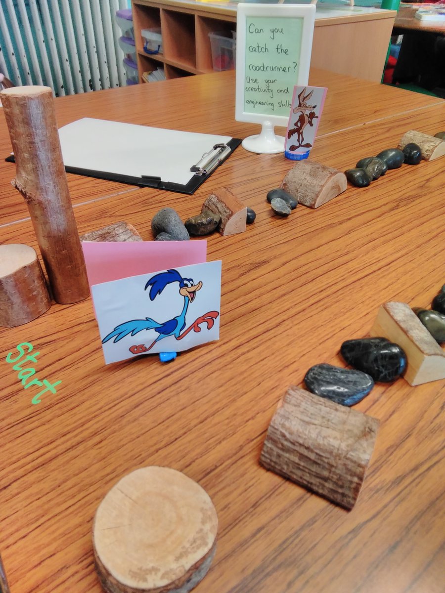 Carolside_PS's tweet image. Our creativity and engineering skills are being used to help Wylie Coyote catch the Roadrunner.  We have been using our Creative Thinking steps: wonder, explore, plan, create, test, celebrate and redesign.  Fabulous contraptions!  #CPSSTEAM #ERCSTEM