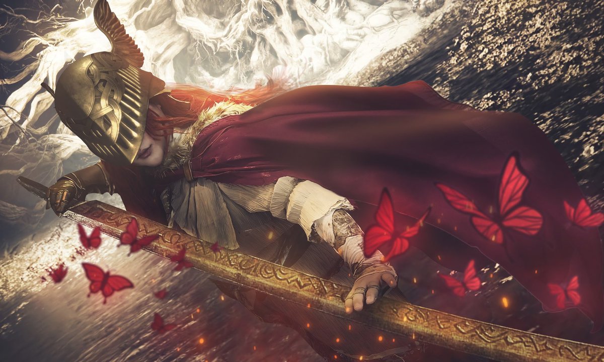 grailvy_'s tweet photo. “Aeonian Butterflies 🥀”
forsaken wings of Goddess of Rot
Beautifully Edited by Pass ☺️
Truly appreciated hard-working and talented artist! Cheers!
.
#MaleniaCosplay #FromSoftware #EldenRing #EldenRingcosplay #GoddessOfRot #BladeofMiquella #ShardBearer #Demigods #Haligtree https://t.co/iOvWoUu0ij
