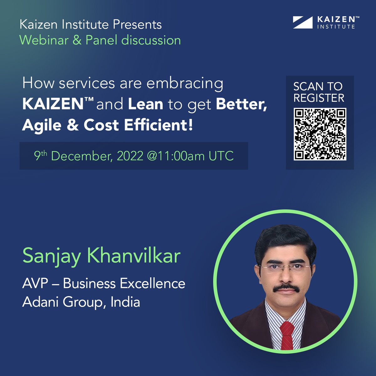Register on the below link to listen to Sanjay Khanvilkar as he shares his valuable insights on Operational Excellence.

Link: bit.ly/3XfJrSE

#panelist #paneldiscussion #webinar #kaizen #lean #banking #service #healthcare #infrastructure #operationalexcellence