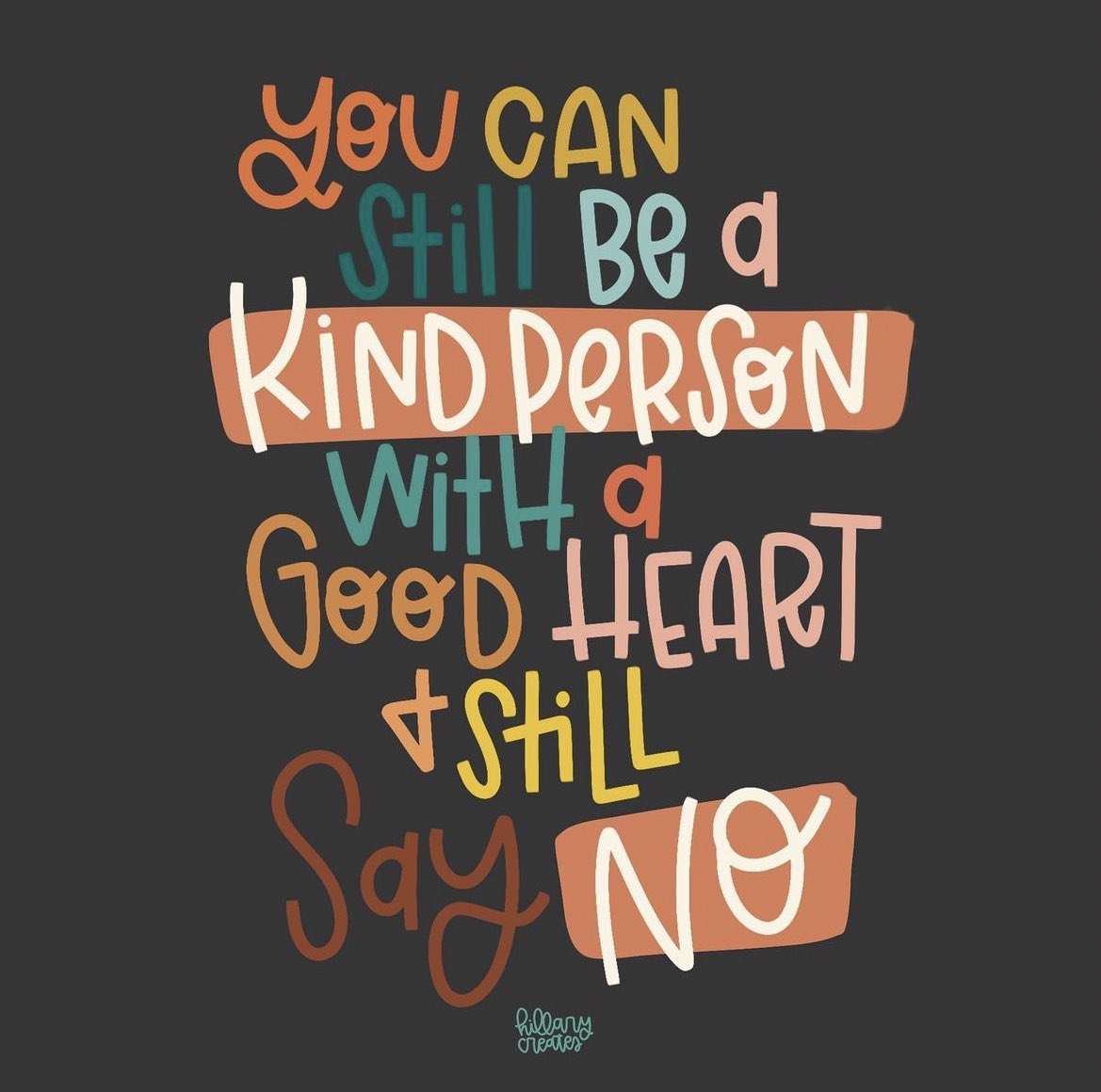 #KindnessMatters but so do limits! 🥰