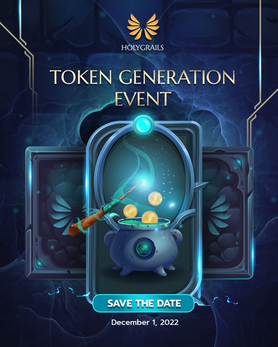 HolyGrails_io's tweet photo. What is a TGE TOKEN GENERATION EVENT⁉️

A Token Generation Event (TGE) is a business and technical act of limited duration that involves the technical generation of the token in a blockchain-based network

Got it? 💸

Save the Date 1. Dec 2022! 🎅

#holygrails https://t.co/QtxqZ8FMOQ