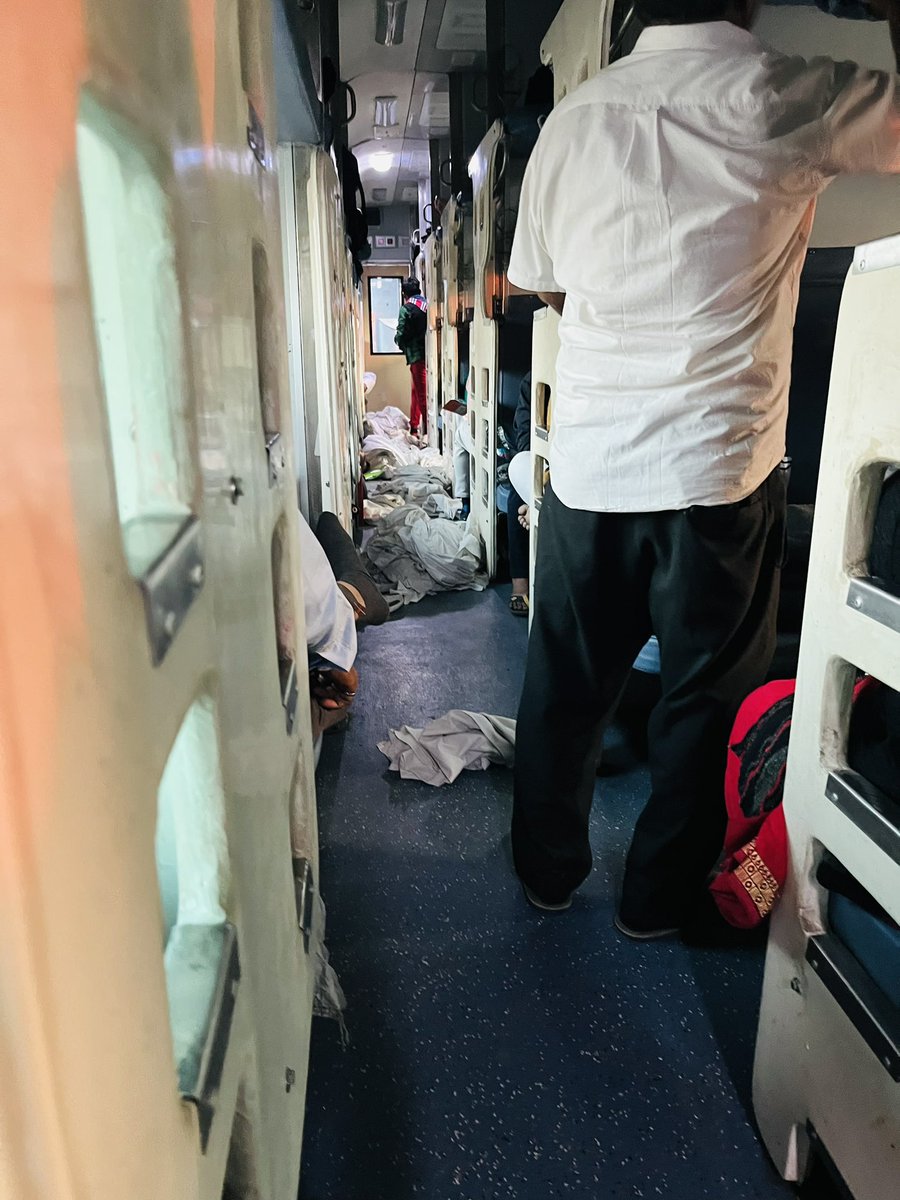 imCKsingh's tweet photo. Train No. 15026 Anvt to Mau…

Worst train experience ever. 

Unclean floor and used bedsheets - this is how  @indianrailways want us to start our journey. @indianrailway__ @RailMinIndia https://t.co/BOqQ54cGbT