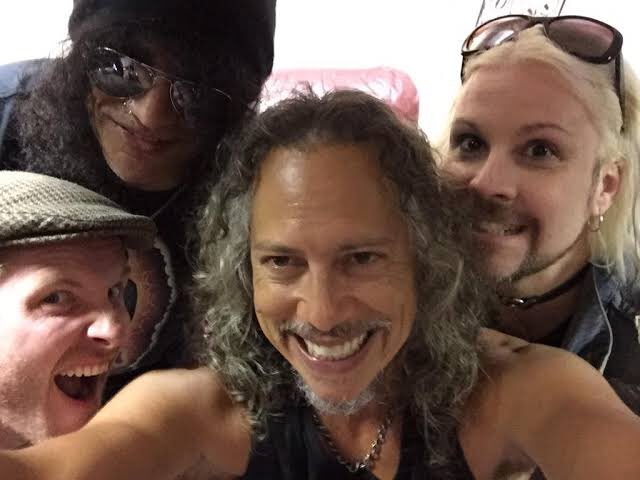 Happy fn Birthday Kirk Hammett!   