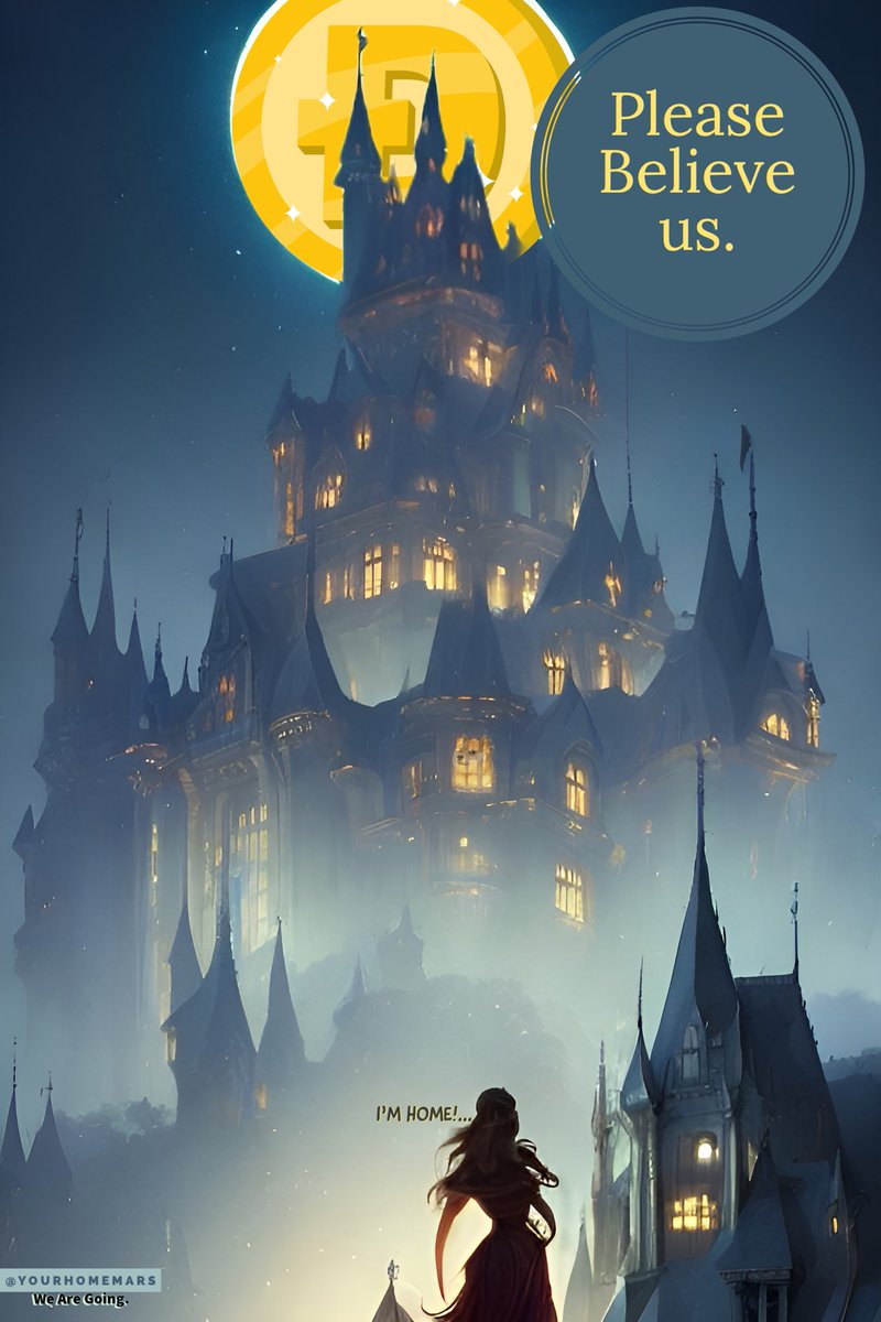 YourHomeMars's tweet photo. Please Believe Us. 

@dogecoin 🌕

🫵🏠🔴

#YourHomeMars #MarsHousing #MarsLand #MarsHouse #MakeLifeMultiplanetary #Dogecoin #AcceptDoge #Doge
#Tesla #SpaceX #Neuralink #Boring #Twitter https://t.co/9qFaoOTVqt

You will purchase your 🎟 to the 🌙 first. Then to #Mars. 
#LFGrow🌱 https://t.co/qL7Op2V0Dj