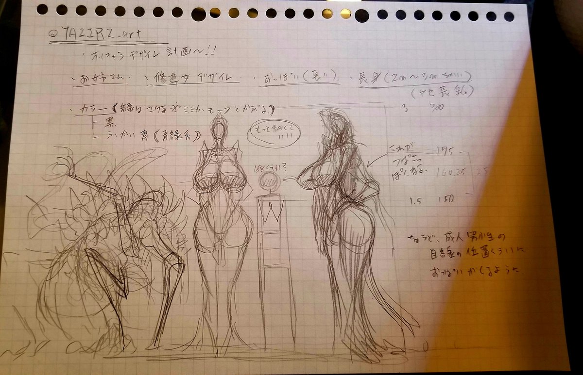 @YAZIRI_art 看板娘計画～
ゆっくり進めたい。。 