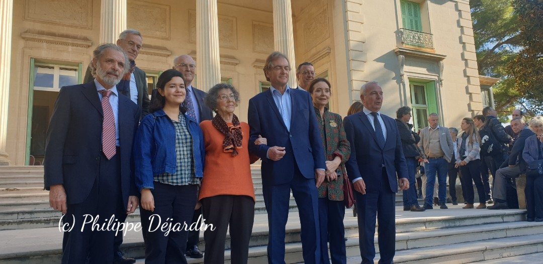 ph_dejardin's tweet photo. #Litterature En place pr #conferencedepresse #PrixAudiberti à #PauleConstant cc @JeanLeonetti #DidierVanCauwelard Pdt jury Merci @actualites_nrv #Nice06 https://t.co/YS0suQsJdP