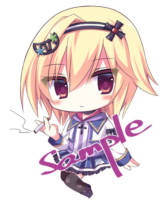 C101で頒布する理亜ちゃんのアクキーの絵! 