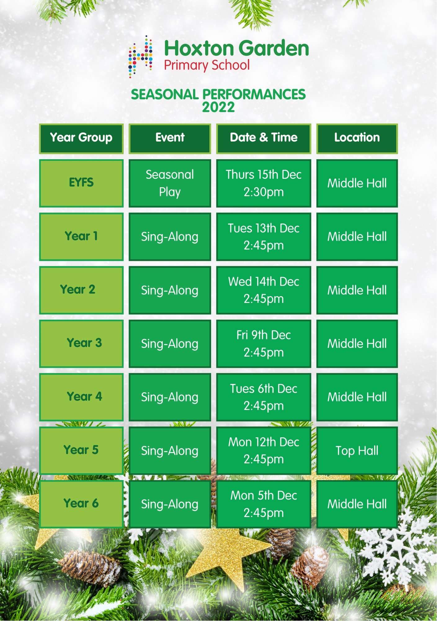 Hoxton Garden Primary School on Twitter "Dear Parents/Carers, you have