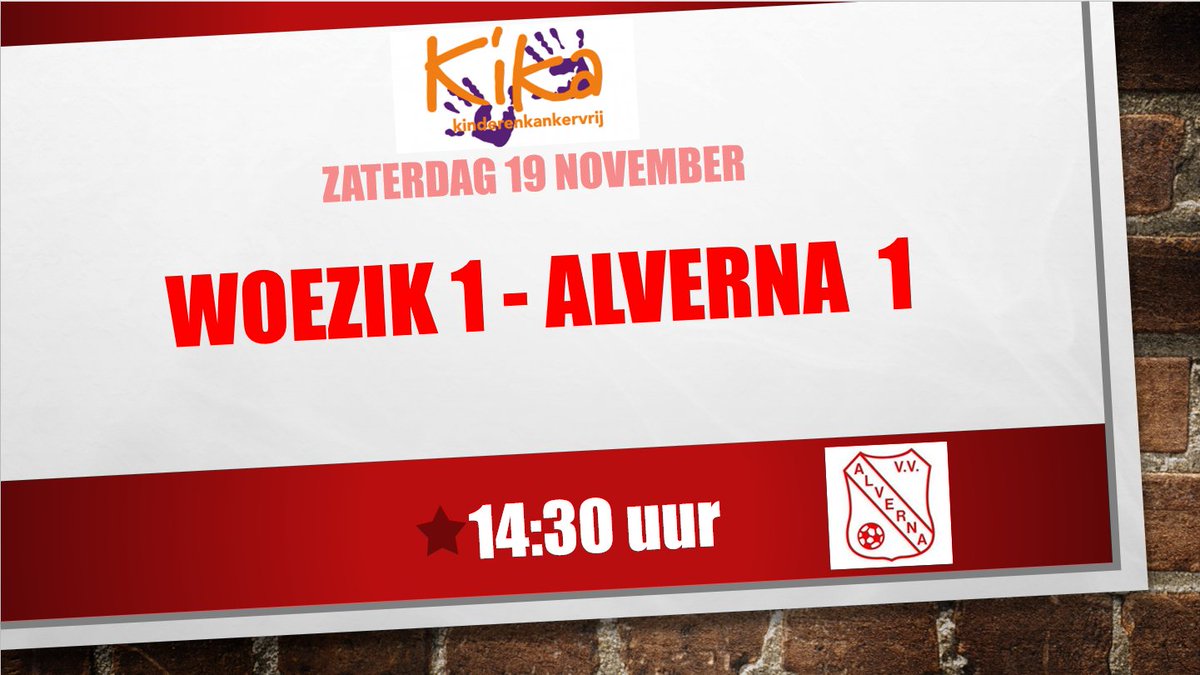 Morgen 'Derbyday' <a href="/SCWoezik/">SC Woezik</a> - Alverna zat1