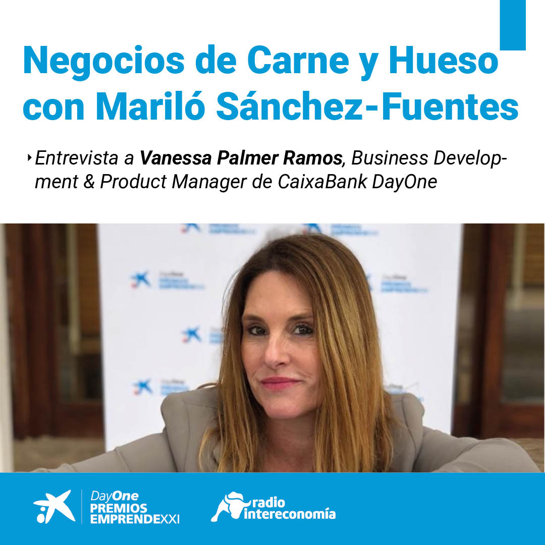 Ayer <a href="/vpalmerbcn/">Vanessa Palmer</a> fue entrevistada en el programa <a href="/NegociosdeCyH/">Negocios de Carne y Hueso</a> de <a href="/rintereconomia/">Radio Intereconomía</a> y contó todas las novedades de la 16ª edición de los Premios #EmprendeXXI.
🎙️Te dejamos el enlace al #podcast, por si no pudiste escucharlo en directo. 
¡No te lo pierdas! 👉bit.ly/3hUJHWJ