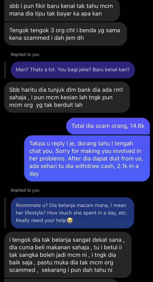 ysj6lyb's tweet photo. Tsktsk more conversation with her uni roommate, so many teas https://t.co/h4NuRBsNxl