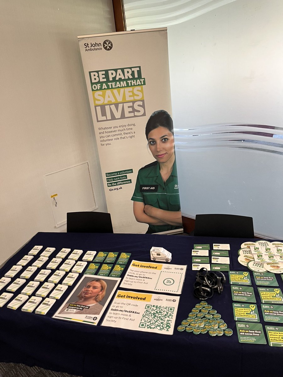 SJA University of Southampton (@sja_uni_soton) on Twitter photo We’re out and about today <a href="/Train2TeachUoS/">UoS Teacher Training</a> #PGCE Health and Well-being Conference. Drop in and Say hello! We’re out and about today <a href="/Train2TeachUoS/">UoS Teacher Training</a> #PGCE Health and Well-being Conference. Drop in and Say hello!