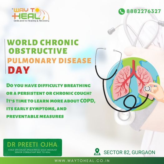 World COPD Day 
'It's time to learn more about COPD, its early symptoms, and Preventable measures.'

#worldcopdday #copdday #copd #asthma #chroniccough #breathingdifficulty #copd #copdsurvivor #copdawareness #copdtreatment
