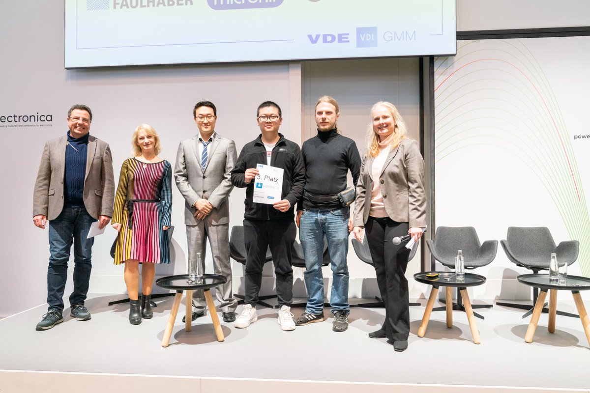 electronicaFair (@electronicafair) on Twitter photo Making our everyday lives easier by using #sensors and #microsystems: We honor the effort of student teams from all over Germany at the COSIMA competition. Congratulations to the winning teams 🥇S.H.I.R.T., 🥈Orbio and 🥉 V-Feel System! #electronicaFair Making our everyday lives easier by using #sensors and #microsystems: We honor the effort of student teams from all over Germany at the COSIMA competition. Congratulations to the winning teams 🥇S.H.I.R.T., 🥈Orbio and 🥉 V-Feel System! #electronicaFair