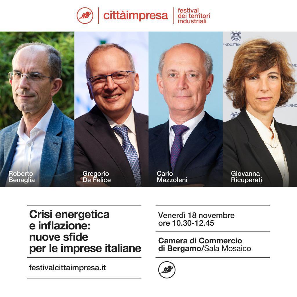 FIMCislStampa's tweet photo. #CittàImpresa #Benaglia #FIM CISL👉 l’inflazione allarga le disuguaglianze. Va affrontata sostenendo, anche fiscalmente, la contrattazione e ridando al lavoro, sempre più fatto di valore e competenze, il giusto valore” https://t.co/sOTQukxk1B
